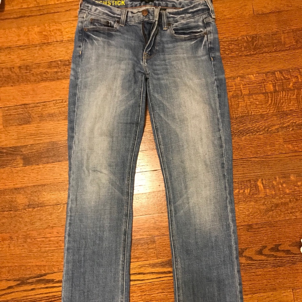 Jcrew straight leg light wash jean